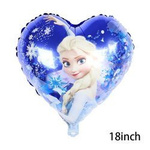 Gefrorene Elza Herz Folienballon (45cm.)