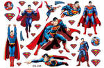 Tatuaże dla Dzieci Superman (1 szt)