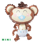 Mini Affe Folienballon
