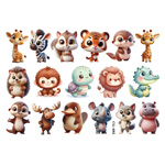 Tattoos for Children Ball Goal (1 pc)