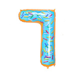 Balloon Foil Number "7" Donut (100cm.)