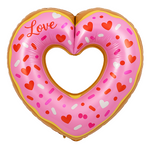 Folie Donut Herz Ballon (74cm*75cm)