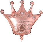 Folienballon Crown Rosa Gold (95*80cm)