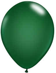 Ballons 5" (12,5 cm), Dunkelgrün (100 Stück)./ Packung.)