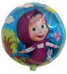Balon foliowy Masza  18" (45cm.)