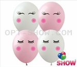 Einhorn bedruckte Gummiballons (10 Stück).)
