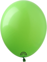 Premium SHOW Rubber Ballons 5 Zoll, hellgrün (061)
