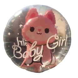 Folienballon Baby Mädchen Hund (60cm*69cm)