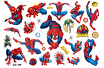 Spiderman Tattoos für Kinder (1 Stück)