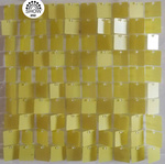 Pailletten-Paneele Gelb Makkaron (30cm*30cm)