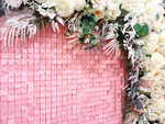Shimmer Walls Light Pink (30cm*30cm)