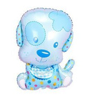 Folienballon Blue Dog (68X64cm)