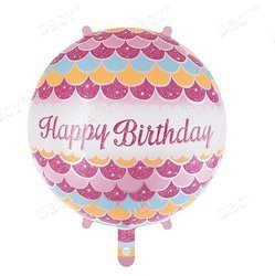 Happy Birthday 18" Folienballon (45cm).)