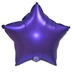 Folie Stern Lila 18" (45cm).)