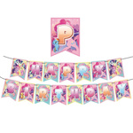 Happy Birthday Sonic paper garland (1 pc)