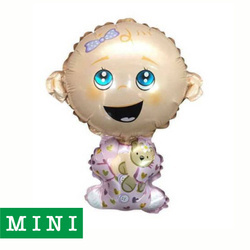 Folienballon Baby Girl