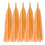 Peach Balloon Tail, Tassel (5pcs)
