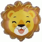 Folienballon Löwe, Flexmetal