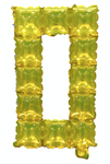 Foil Number POP IT "0" Gold (40cm)