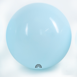 Premium Show™ Gummiballons 36", Macaron Blau (051)