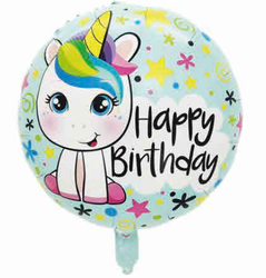 Happy Birthday 18" Folienballon (45cm).)