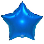 Folie Stern Blau 18" (45cm).)