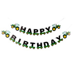 Girlanda Happy Birthday Traktor Farma Urodziny Dekoracja