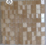 Shimmer Walls Peach Macaron (30cm*30cm)