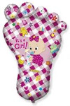 Foil Balloon "Baby Girl" Flexmetal