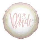 Foil Balloon "Bride" 18" (45cm.)