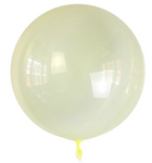 Seifenblasen Ballon Gelb (24 Zoll)