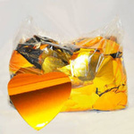 Golden Hearts 23mm Ballon Konfetti. (50g.)