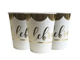 Kubeczki Papierowe Celebrate (10 szt.)