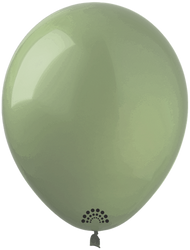 Premium SHOW Gummiballons 5 Zoll, Olive (006)