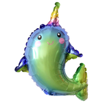 Delphin-Einhorn-Folienballon
