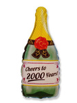 Champagner-Folienballon, Flexmetal