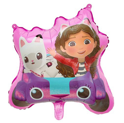 Gabi Cat's House Folienballon (55cm*55cm)