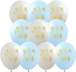 It's a Boy bedruckte Gummiballons (10 Stück).)