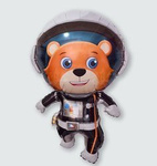 Kosmonaut Teddybär Folienballon (61cm*88cm)