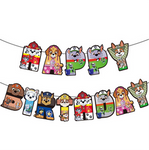 Girlanda papierowa Happy Birthday Psi Patrol (1 szt)