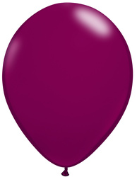 Ballons 5" (12,5 cm), weinrot (100 Stück)./ Packung.)