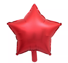 Folie Stern Rot 18" (45cm).)