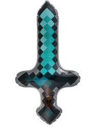 Minecraft Schwert Waffe Folienballon (60cm*30cm)