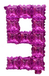 POP IT 9 Rosa (40cm) Foliennummer