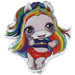 Foil Balloon Poopsie Flexmetal 24-32 inches