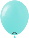SHOW 5 Zoll Premium-Gummiballons, Aquamarin (065)