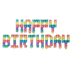 Satz HAPPY BIRTHDAY Luftballons (40 cm).)