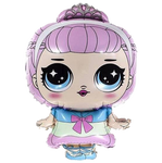 Folienballon LOL Girl (49cm*80cm)