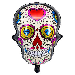 Folienballon Czaska, Halloween, (65cm*50cm)