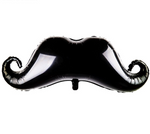 Folie Schnurrbart Ballon (49cm*103cm)